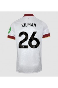 West Ham United Max Kilman #26 Jalkapallovaatteet Kolmaspaita 2024-25 Lyhythihainen